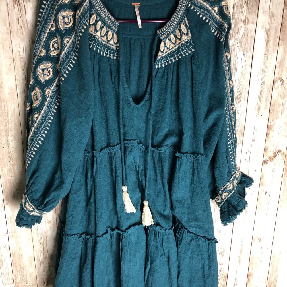 Free People Embroidered Dress